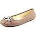 Michael Michael Kors Fulton Moc Women Round Toe Leather Gray Flats