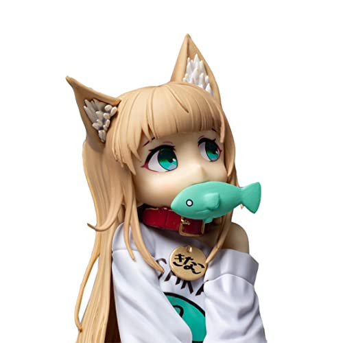 Anime Figure Original Character My Cat Is A Kawaii Girl 1/6 Kinako Sitting Ver. Cute Girl Ecchi Figure Statue Cartoon Character #TOP7