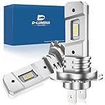 D-Lumina Lampadina H7 LED Canbus 100W 16000LM,6500K 300% Brillante,1:1 Design di Ricambio Lampada Alogena