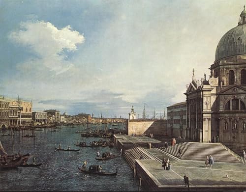 Tableau Venise Canaletto en Toile Premium pour une Déco Murale Chic
