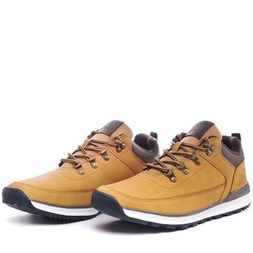 Kappa Homme Logo Monsi, Yellow Tan Brown Oak, 42 EU