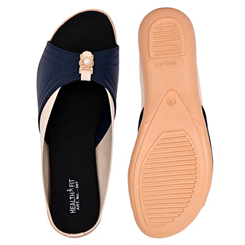 Image of HEALTH FIT Ortho & Diabetic Soft Women's Slippers