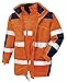 Produktbild teXXor Warnschutz-Parka Toronto wasserdichte, winddichte Arbeitsjacke, XL, orange, 4109
