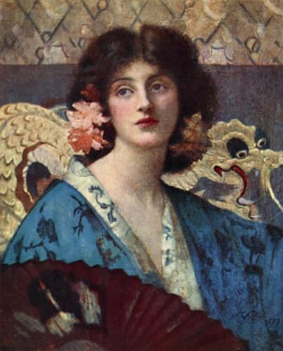 Peinture poster Azalées Henrietta Rae grand format pour un salon élégant