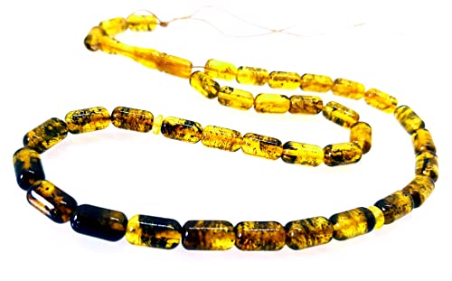 Baltic Amber 33 Islamic Prayer Beads Rosary Misbaha Tasbih/Button Beads #TOP1