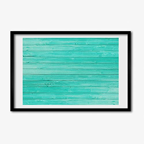 Tableau cadre en bois vert Tulup 60x40 cm pour affiche