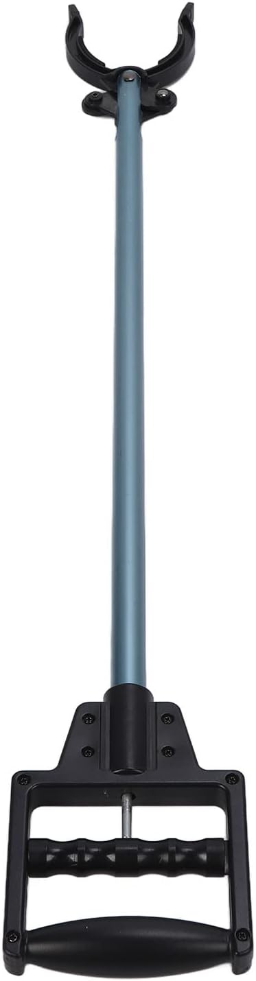 Reacher Grabber Pickup Tool, 32" Extendable Grabber Tool for Elderly, Trash Picker with Lightweight Aluminum Handle, Garden Grabber Reacher for Litter Picking, Indoor Outdoor Garbage Pickup Tool
