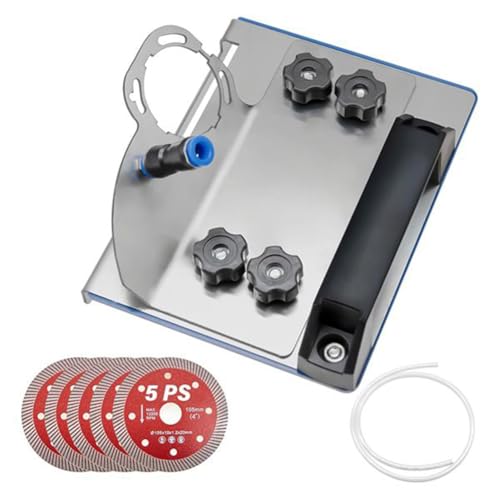 YGBWAOV Herramienta para Biselar Baldosas de 45 Grados, Soporte para Amoladora Angular Resistente, Ajustable A 45 Grados para Cortar Piedra Cerámica