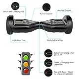 SISIGAD 6.5" Hoverboard, A18 Model, Self Balancing Electric Scooter, Bluetooth Hoverboard for Kids and Adults - Image 3
