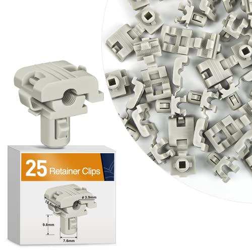 GOOACC 25Pcs Door Lock Rod Clip Tailgate Handle Rod Retainer Compatible with GM 16629990,16675980 Ford F85Z-1521952-BA Buick, Cadillac, Chevrolet, Oldsmobile, Pontiac & Trucks 1996 -