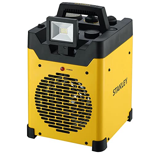 STANLEY ST-400LED-120 LED USB Electric Heater, Yellow/Black