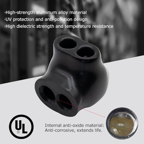 MAKERELE 3PC 2-Port Insulated Inline Splice Connector, 2-14AWG by MAKERELE - Image 4