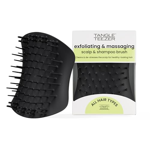 Tangle Teezer Tangle Teezer Scalp Exfoliator & Massager - Onyx Black – Image 2