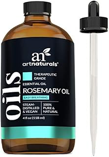 ArtNaturals Rosemary Essential Oil 4oz - 100% Pure Rose Mary Oils - Therapeutic