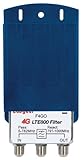 Conectores F Labgear F4GO - Filtro 4G con conector F para televisión (importado)