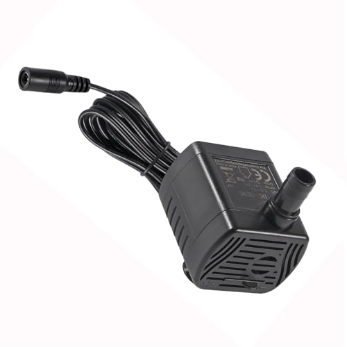 1pcs DC5,5V-12 V Mini Tauchwasserpumpe 1W-3W kleine Brunnenpumpe für Aquarium Fischtank Brunnen Hydroponik Wasser Merkmal, Innenbrunnen