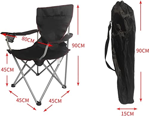Chaise de camping ultralégère avec sac de transport compact - 3