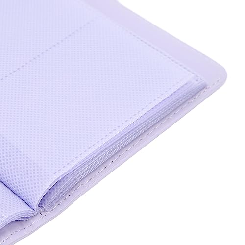 Fotoalbum, 108 Taschen für 3-Zoll-Film, Fotobox, Kartenhalter, Sofortbildkamera-Zubehör für 12 11, für Kinokarten, Visitenkarten (Lila)