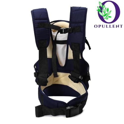 Image of baby carrier for 0 to 3 year baby | Infant& Child Holder Carrier Kangaroo Bag | 4-in-1 Adjustable with Safety Belt & | Padded Shoulder Straps | Comfortable Baby Backpack for Newborn (Rabbit Carrier Blue)
