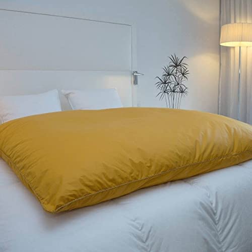 Castex - Housse d'Édredon Jacquard 140x160 Or