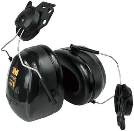 3M Peltor Optime 101 Helmet Attachable Earmuff,Green