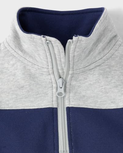 Image of The Children's Place Boys' Warm Fleece Quarter Zip Pullover