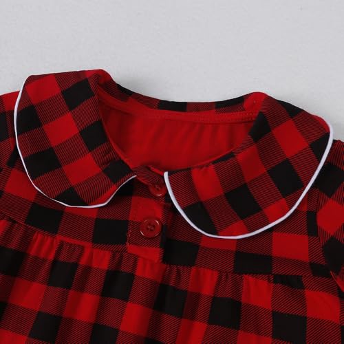 MYGBCPJS Boys Girls Christmas Pajamas 2 Piece Pjs Set Kids Xmas Sleepwear Long Sleeve Tops Pants Loungewear Suit3