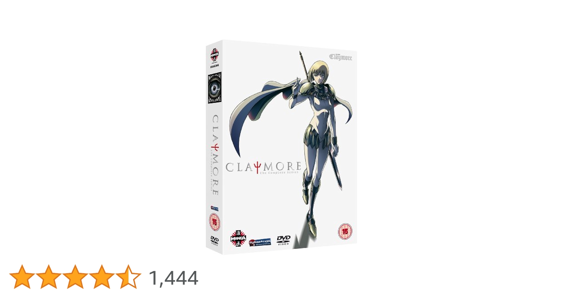 アニメ　クレイモア　DVD全巻セット TVアニメ『CLAYMORE クレイモア』DVD 全巻セット 全9巻 完結