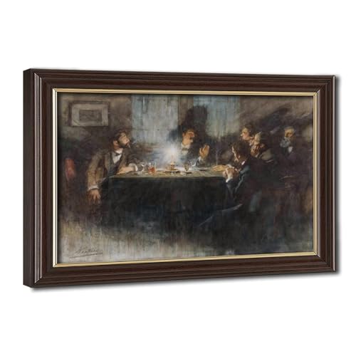Toile suspendue Nicolaas Van Der Waay habillage mur vide 20x30cm