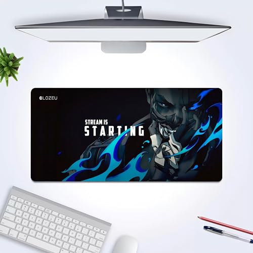 Image of Mouse Pad, Large Extended Desk Mouse Pad, Non-Slip Spill-Resistant Mousepad with Special-Textured Surface,Gamer /Office /Home 585mm x 280mm