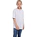 Icibgds Kids Baseball Jersey Button Boys T-Shirt Trendy Hip Hop Girls Stripe Short Sleeve Tshirt