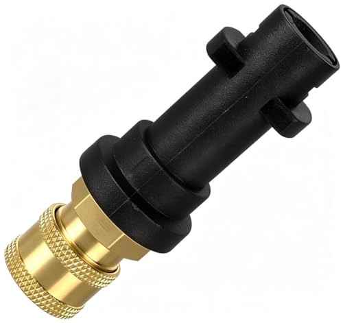 Stone Banks Pressure Washer Gun Adapter with 1/4 Quick Connect Female Fitting Compatible with Karcher/Kärcher K Series K2 K3 K4 K5 K6 K7 High Pressure Washer