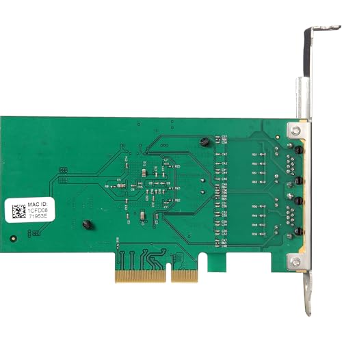 Inline Dual-Gigabit Network Card PCIe x4, Intel 82576EB, 2X RJ45 1 Gb/s, VLAN, Jumbo Frames, Low-Profile Slot Bracket, 51125B miniatura 7