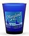 Maryland Nautical Scene Cobalt Shot Glass