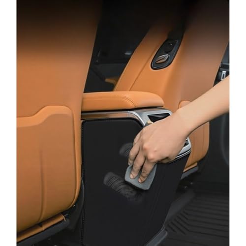 Cubierta protectora cuero microfibra Chery JAECOO J7 con protección anti kick 5