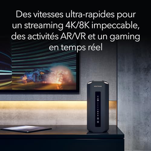Netgear Nighthawk Tri Band Wi Fi 7 RS700S - vue 9