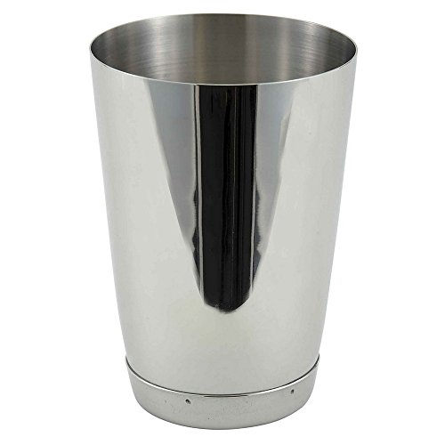 BarConic Custom Weighted Neon Yellow BarProducts Logo Cocktail 16oz Shaker Tin