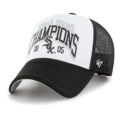 '47 Brand Mesh Trucker Cap - Foam Champ Chicago White Sox