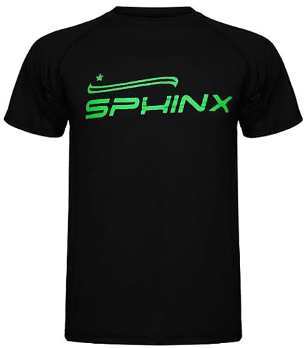 G5 HT SPORT, Noir (Inscription Verte) T-Shirt, Mixte – vue 3
