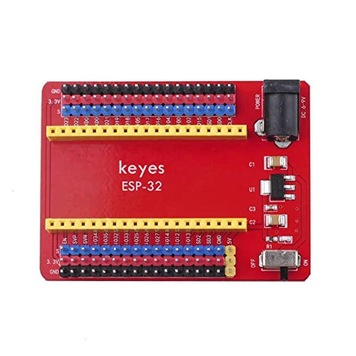 Asuinxurr ESP32-IO Tarjeta de expansión compatible con la tarjeta Keyes ESP32 Core para