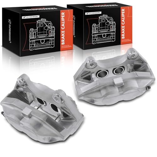 A-Premium Disc Brake Caliper Assembly Compatible with Nissan and Infiniti Models - 370Z 2009-2019, FX50 2009-2013, G37 2008-2013, M37/M56 2011-2013, Q50, Q60, Q70, Q70L, QX70 - Front Side by A-Premium - Image 9