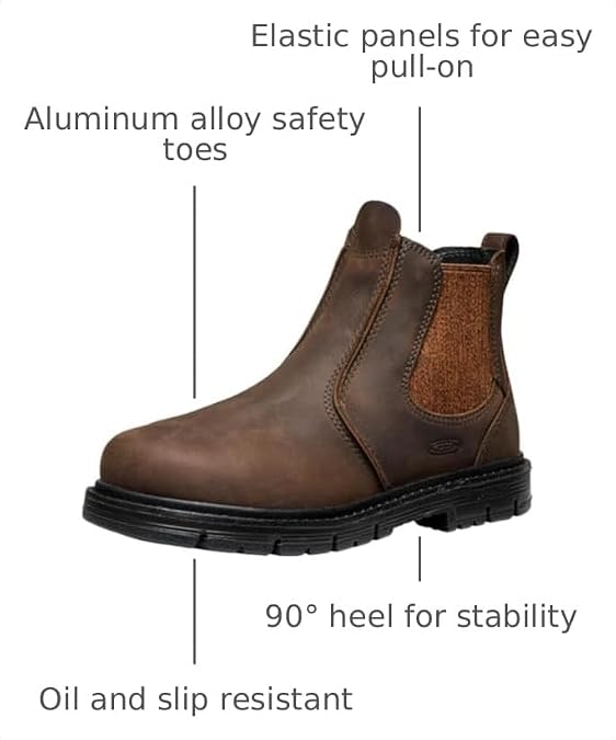 KEEN Utility San Jose Pull-On Boot (Aluminum Toe)