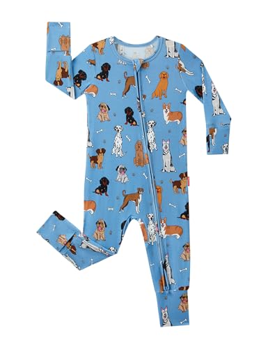 Image of EASWEET Footless Pajamas Baby Boy Girls, Viscose from Bamboo Baby Pajamas, Two Way Zipper Sleepers, Newborn Pjs