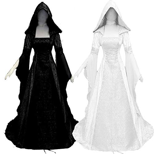 Robe medievale femme manches longues et chic pour un style chic et sexy