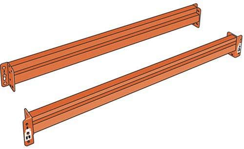 STEEL KING Solid Beams for Boltless Pallet Racks - 144x6