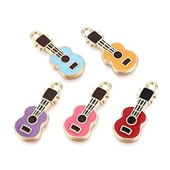 Guitar Enamel Charms_100 pcs
