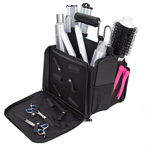 Open Hair Stylist Case and Tool Organizer