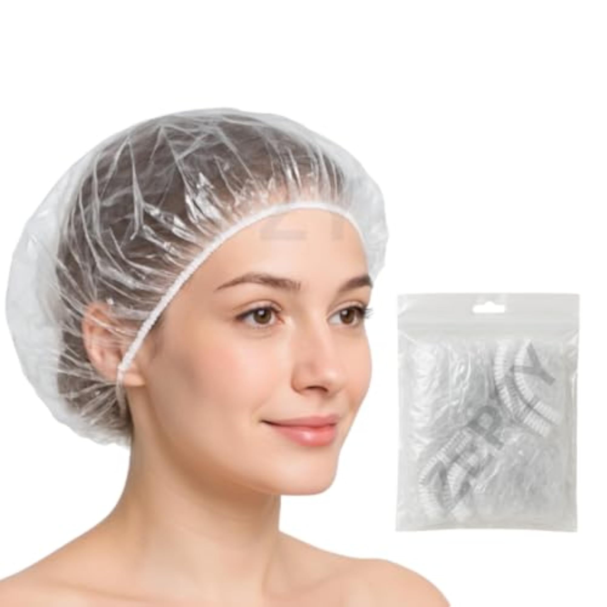 Reusable Waterproof Shower Caps for Women and Men