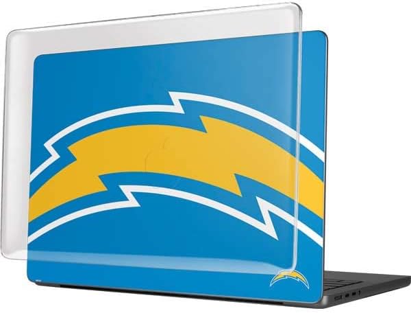 Skinit Case + Skin Compatible with MacBook Pro 14in (2021) - Officially Licensed NFL Los Angeles Chargers Large Logo Design