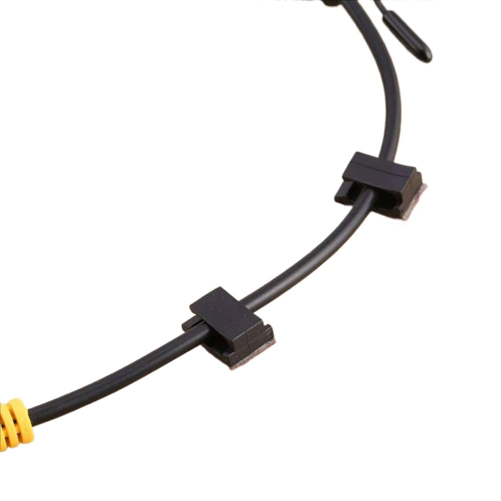 Clip adesive da 600 Pezzi Morsetti per Cavi Porta Fascette per Organizer per Auto